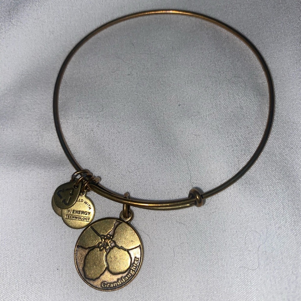 Retired 2015 Gold Granddaughter Alex and Ani Bracelet